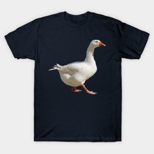 The Effortless Duck Walking Forward Cut Out T-Shirt